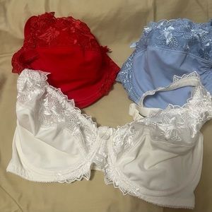 3 Beautiful Lacy Underwear Bras